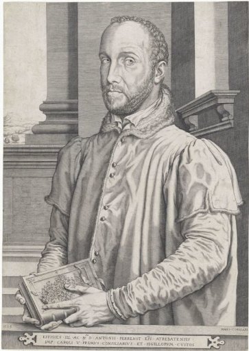 Portrait of Antoine Perrenot Cardinal of Granvelle