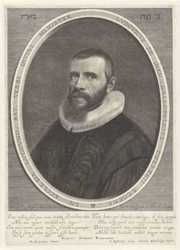 Portrait of Lodewijk de Dieu