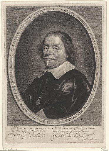 Portrait of Daniel Heinsius