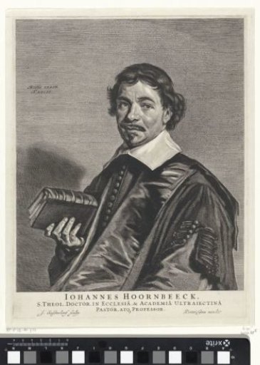 Portrait of Johannes Hoornbeeck
