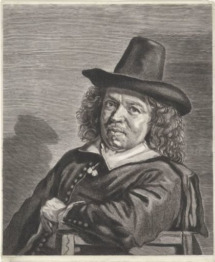 Portrait of Frans Jansz. Post