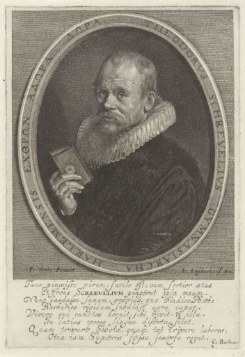 Portrait of Theodorus Schrevelius