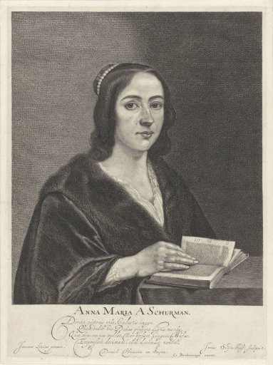 Portrait of Anna Maria van Schurman