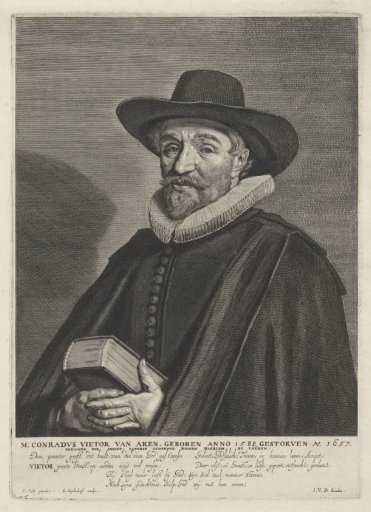 Portrait of Conradus Viëtor