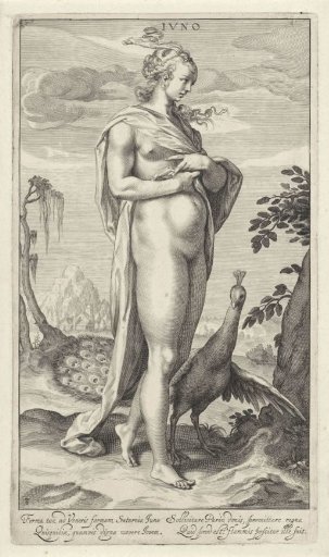 Juno with a Peacock