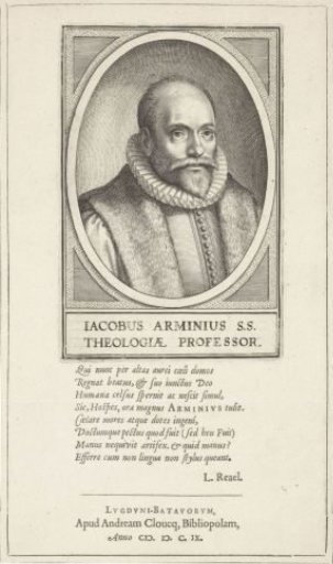 Portrait of Jacobus Arminius