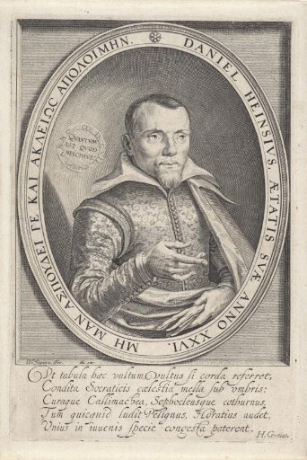 Portrait of Daniël Heinsius