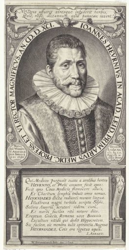 Portrait of Johannes Heurnius