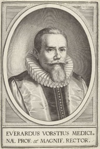 Portrait of Aelius Everardus Vorstius
