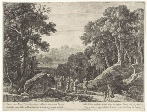 Venus Offers Diana the Choice between Cupid and Adonis