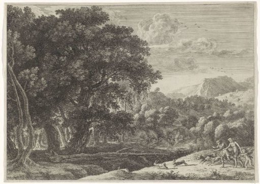 Venus and Adonis on the Hunt