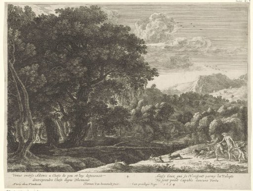 Venus and Adonis on the Hunt