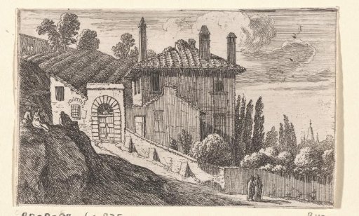 View of an Italian Villa