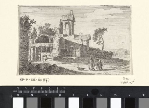 Ruined Building with a Tower