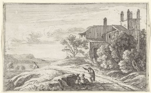 Building with a Square Tower