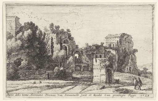 View of the Baths of Caracalla