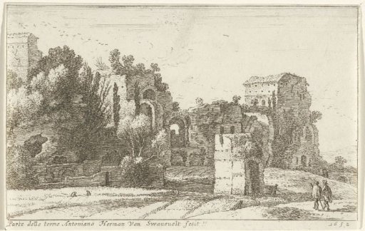 View of the Baths of Caracalla