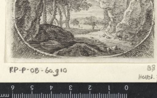 Landscape with rocky outcrop