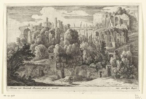 Ruins of a classical amphitheatre