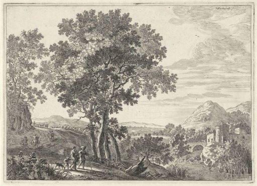 Peasant Family in a River Landscape