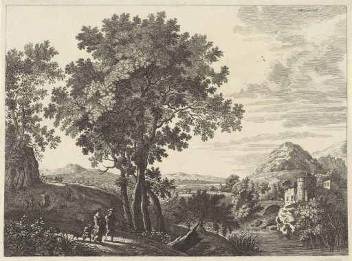 Peasant Family in a River Landscape