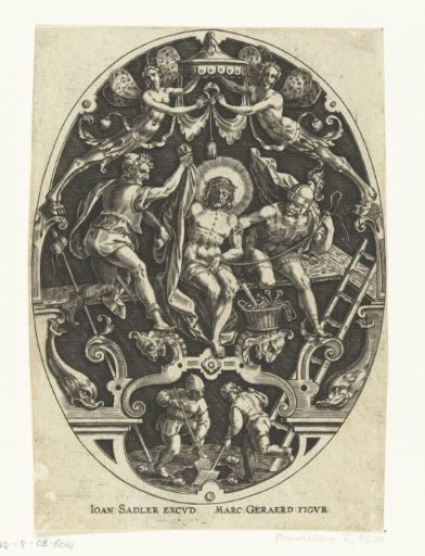 Christ is stripped by soldiers