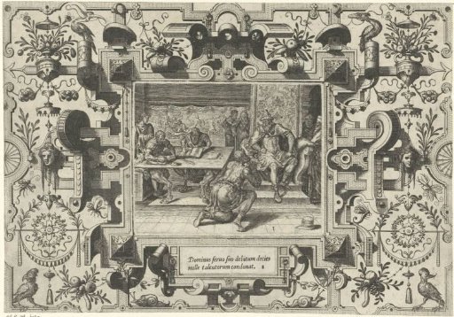 King Forgives the Unmerciful Servant His Debts
