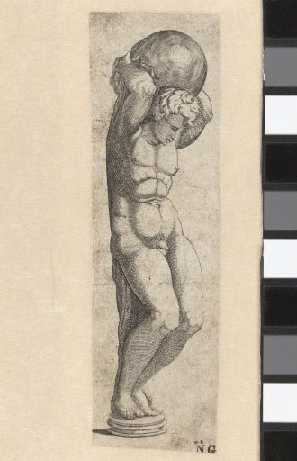 Sculpture. Atlas