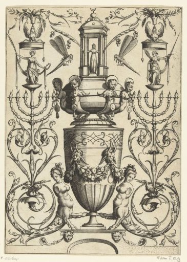 Double goblet with a lid crowned by a small temple