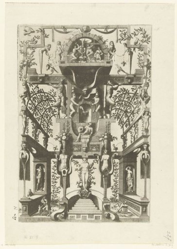 Niche on a Pedestal, Supported by Herm