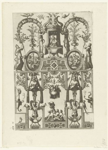 Flat Decoration with Figures