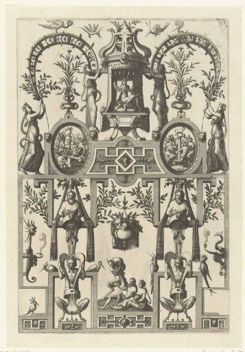 Flat Decoration with Figures