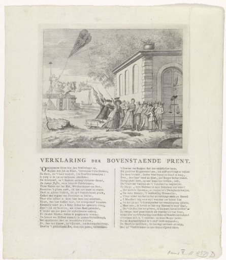 Satire on the Orangists in Rotterdam