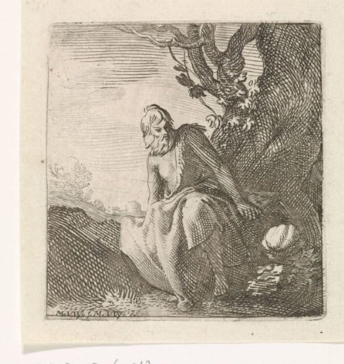 Man with a Pumpkin
