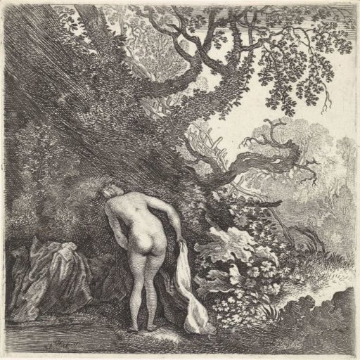 Bathing Woman, Seen from Behind