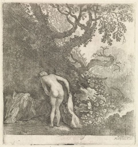 Bathing Woman, Seen from Behind