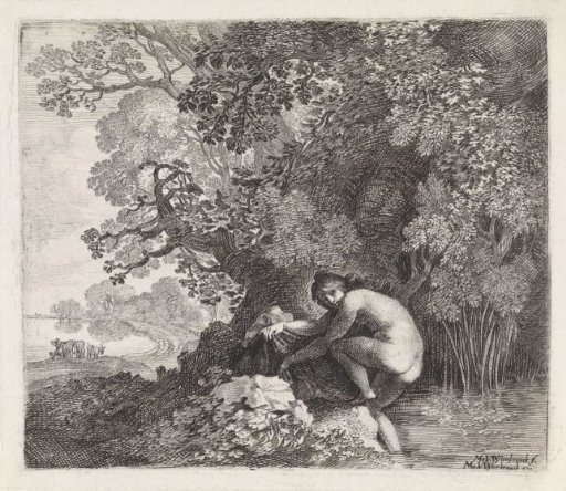 Bather Stepping Out of the Water