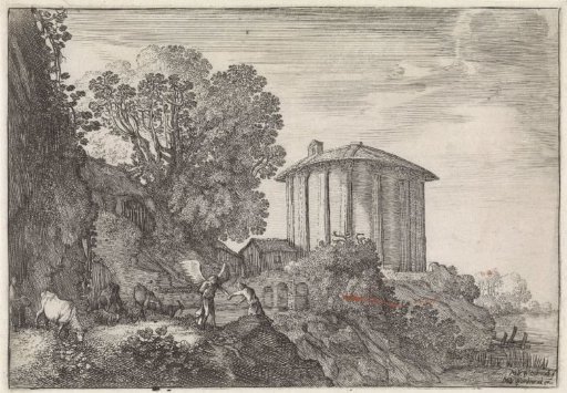 Landscape with the Temple of Vesta