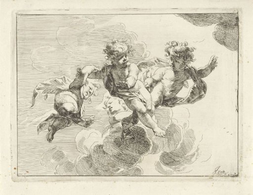 Four putti