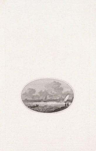 View of the Haarlemmermeer, with Haarlem in the Background