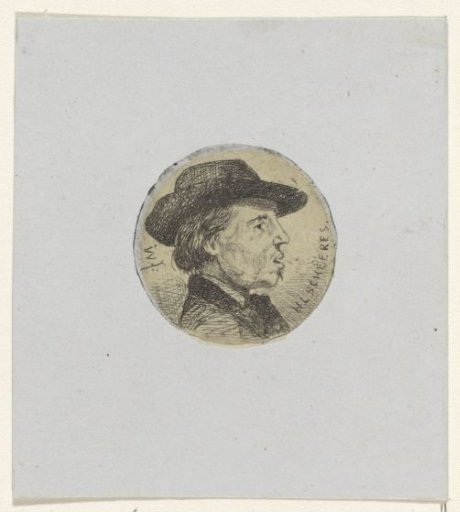 Portrait of Hendricus Johannes Scheeres