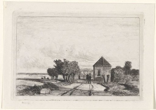 View of the Schenkweg with the Dome