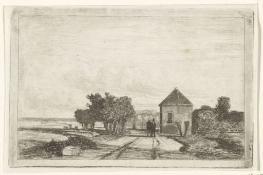 View of the Schenkweg with the Dome