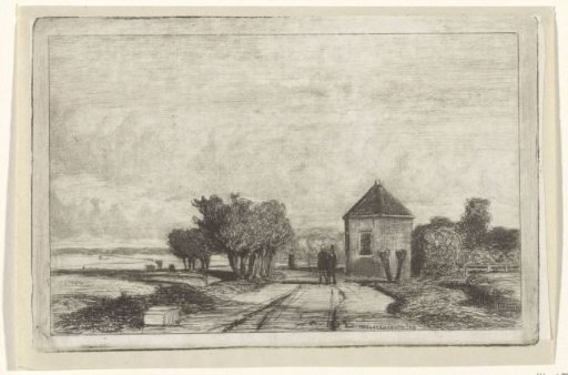 View of the Schenkweg with the Dome