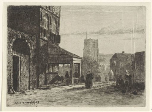 View of the Sint-Martinus Church at Woudrichem