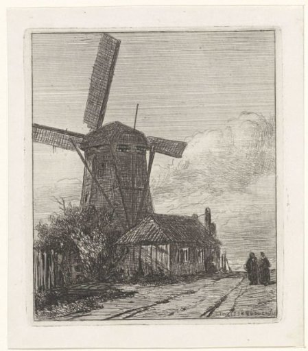 View of the Trekweg in The Hague