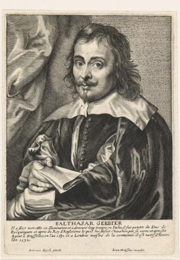 Portrait of the painter Balthasar Gerbier