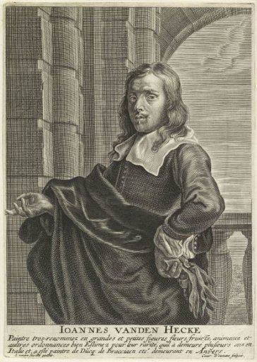Portrait of the painter Jan van den Hecke (I)