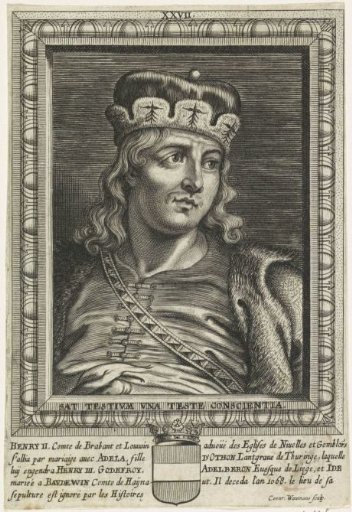 Portrait of Henry II, Count of Brabant and Leuven