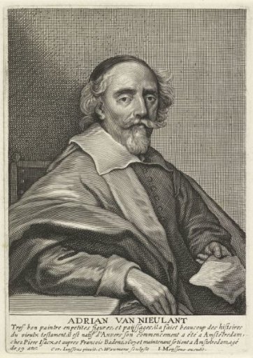 Portrait of the painter Adriaen van Nieulandt (I)